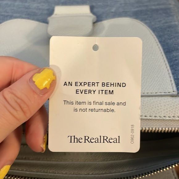 Senreve denim and light blue Chambray Maestra bag - Picture 8 of 8